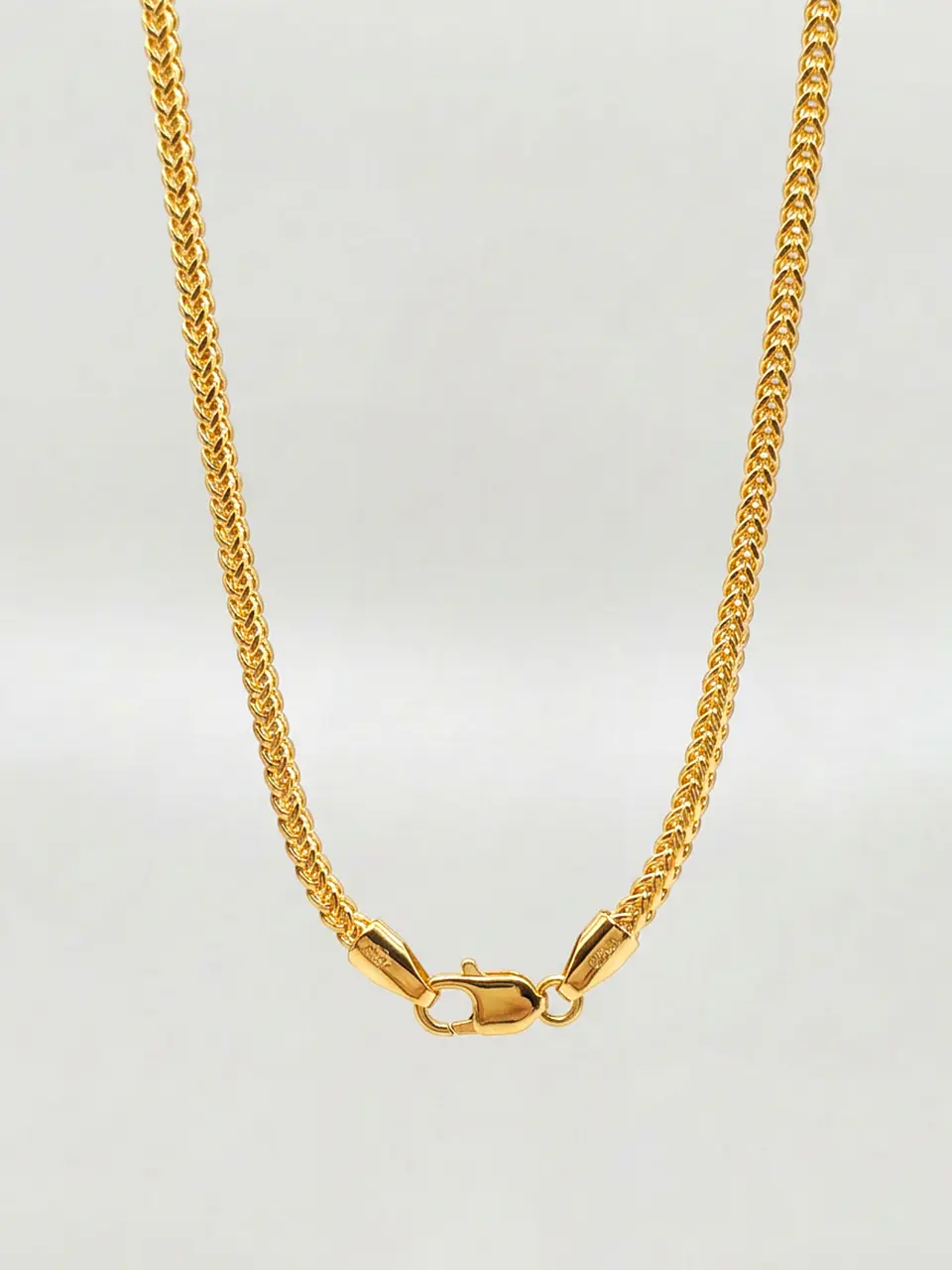 Cadena Lazo de Diseño Italiano Oro 18k 3