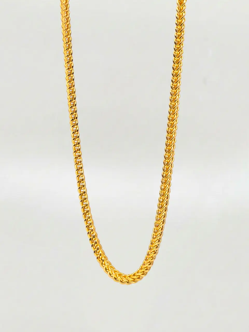 Cadena Lazo de Diseño Italiano Oro 18k 4