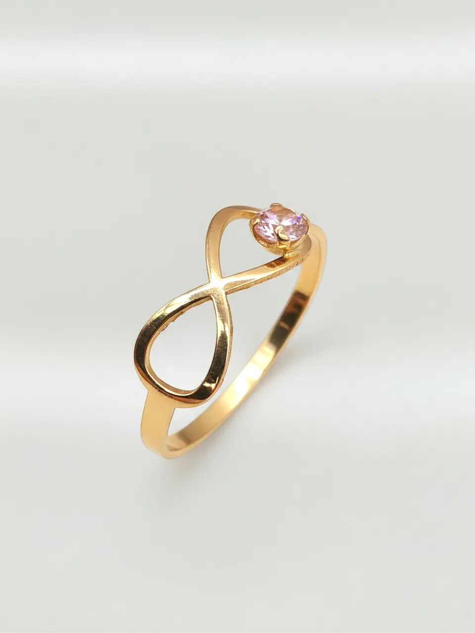 Anillo Infinito Rosa de Francia Mística Oro 18k 3