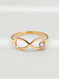 Anillo Infinito Rosa de Francia Mística Oro 18k - Miniatura 1