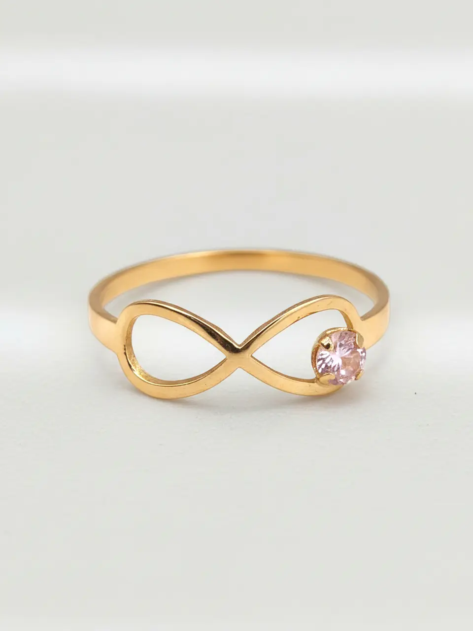 Anillo Infinito Rosa de Francia Mística Oro 18k 1
