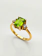 Anillo Reina Jardín de Esmeralda Oro 18k - Miniatura 3