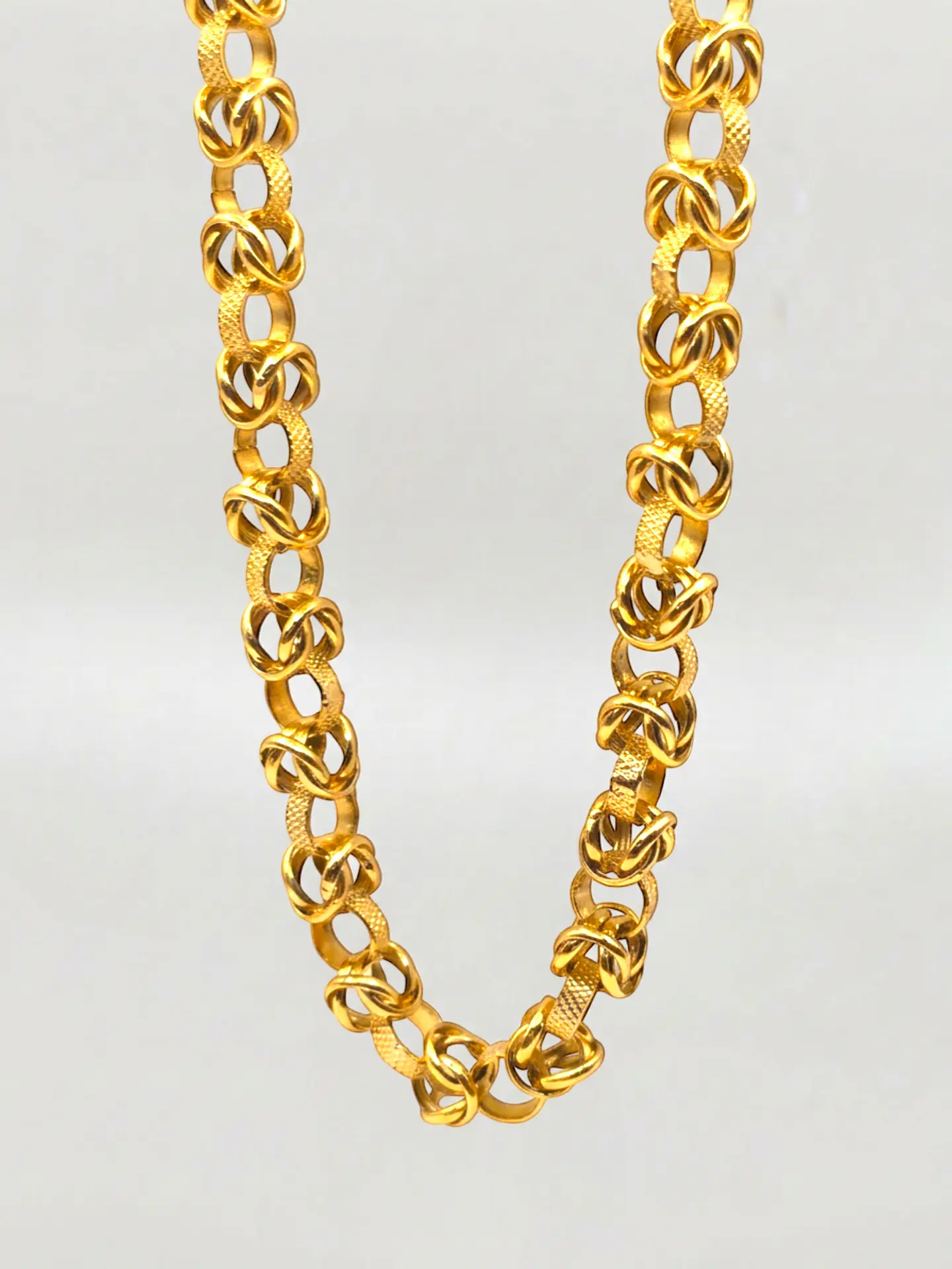 Cadena Camino del Inca Imperial Oro 18k 4