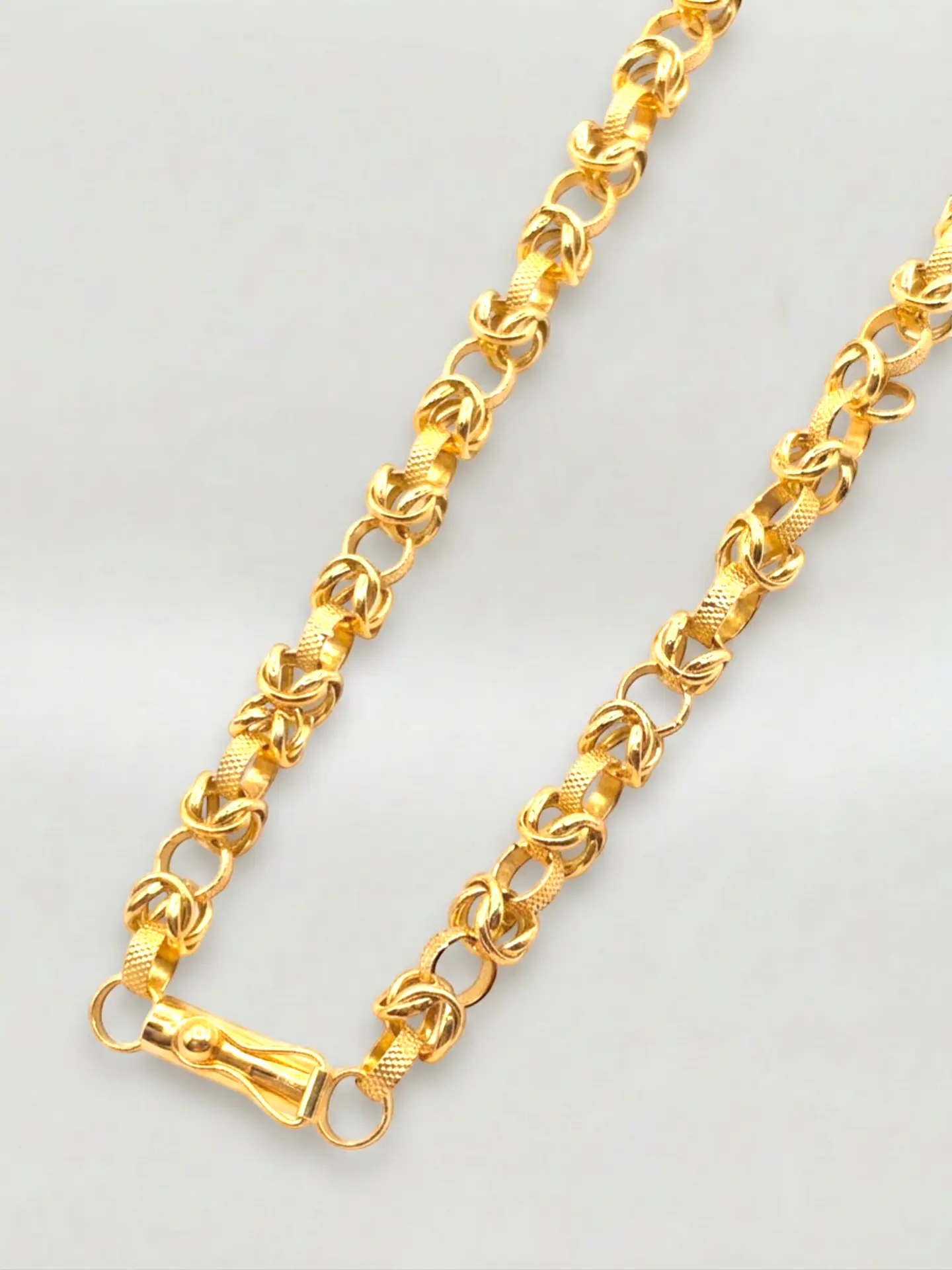 Cadena Camino del Inca Imperial Oro 18k 6