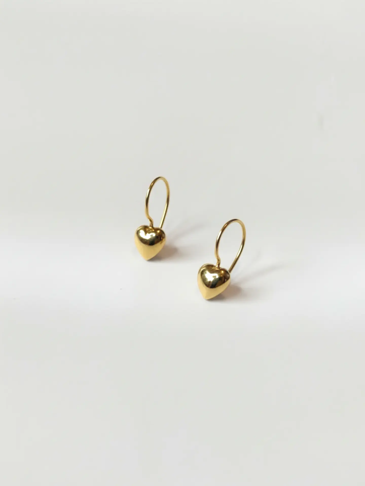 Aros Corazón Majestuoso Colgante Oro 18k 3