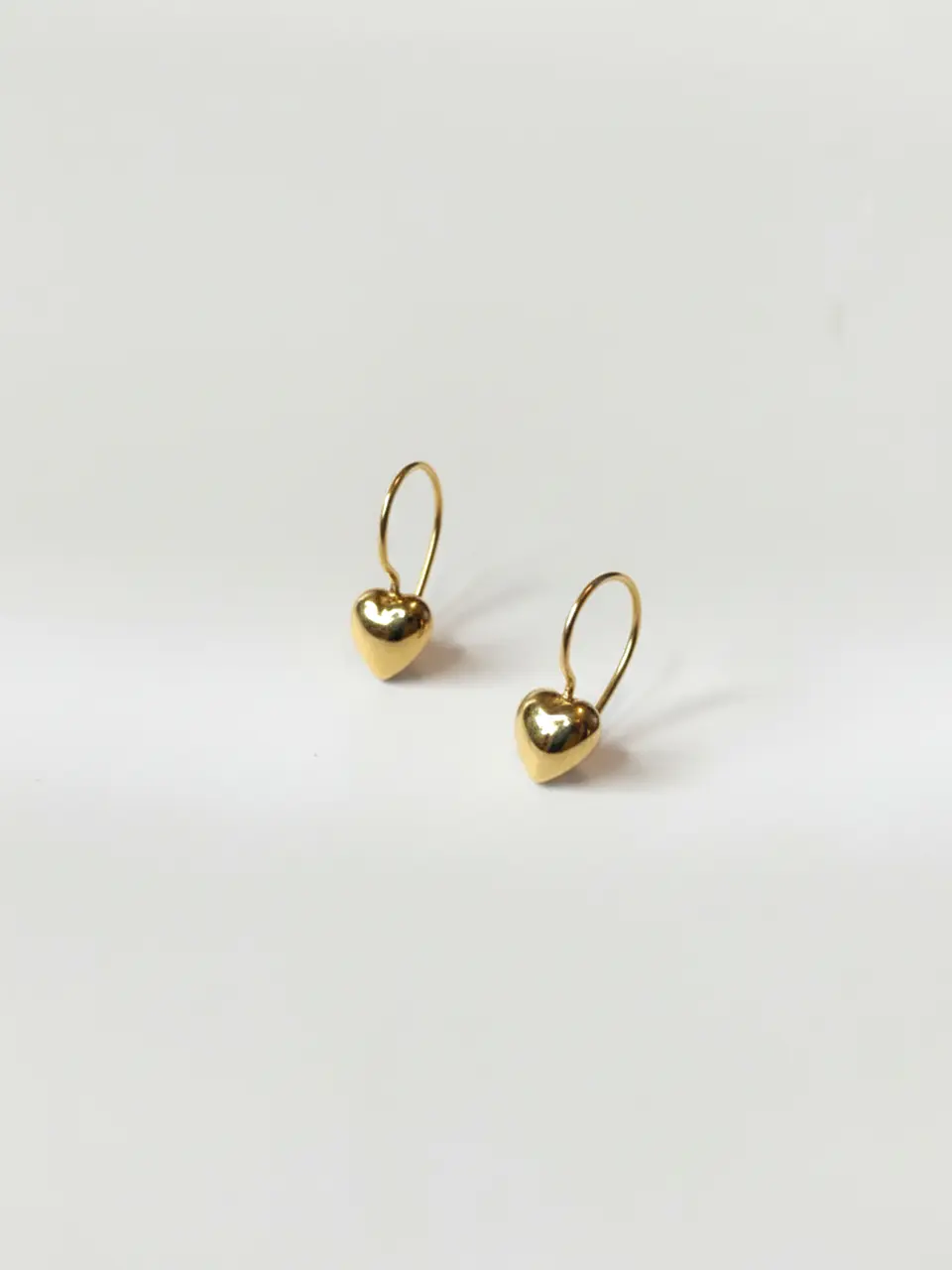 Aros Corazón Majestuoso Colgante Oro 18k 3