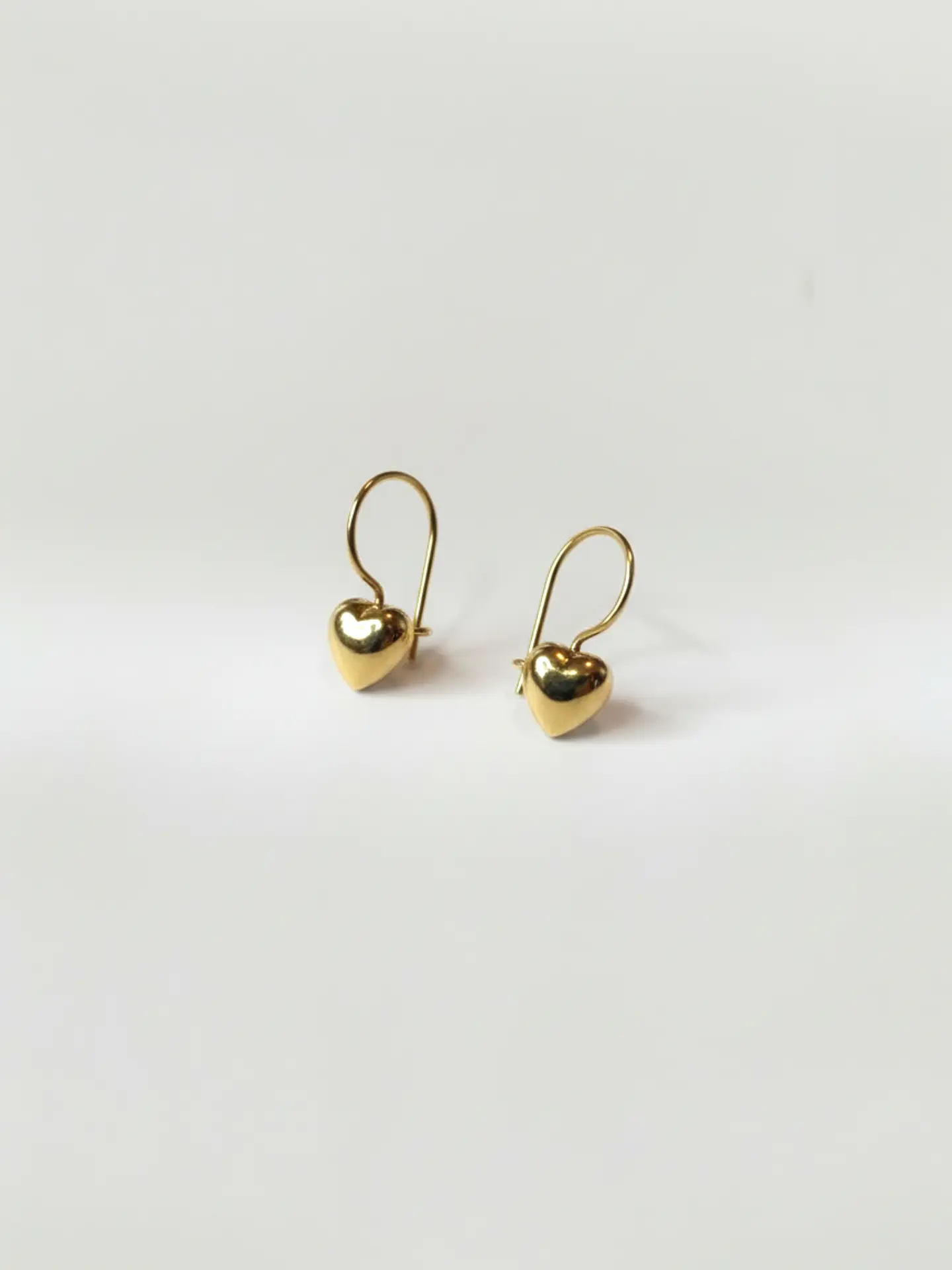 Aros Corazón Majestuoso Colgante Oro 18k 1