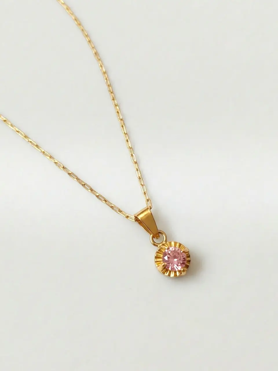 Cadena Gala Rosa de Francia en Chatón Oro 18k 3