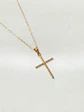 Cadena Devoción Clásica con Cruz Oro 18k - Miniatura 1