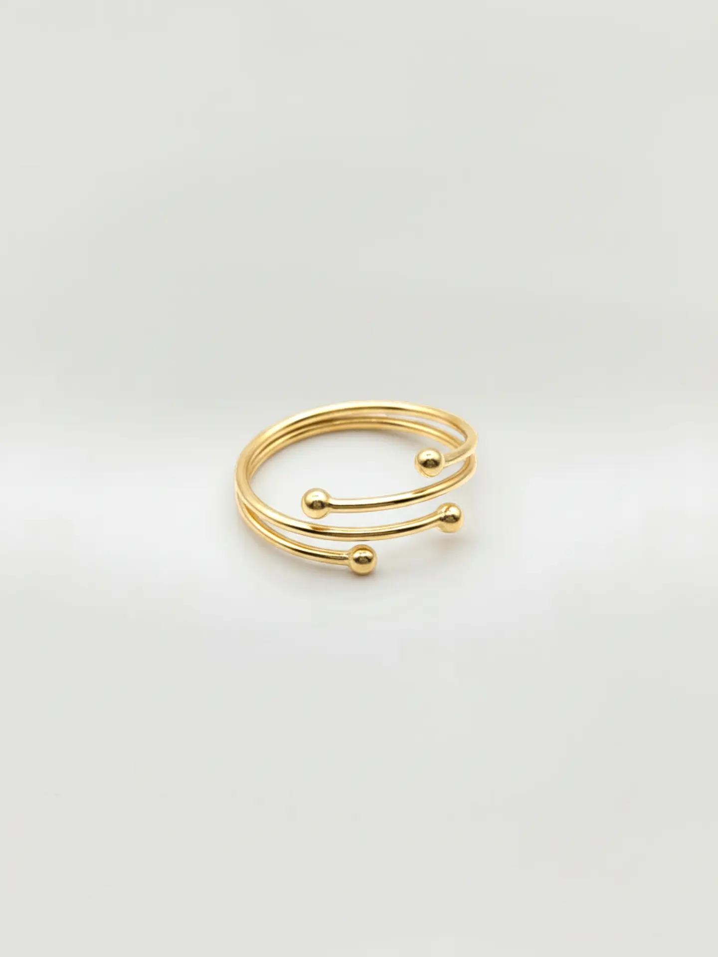 Anillo Enso Armonía Circular Oro 18k 1