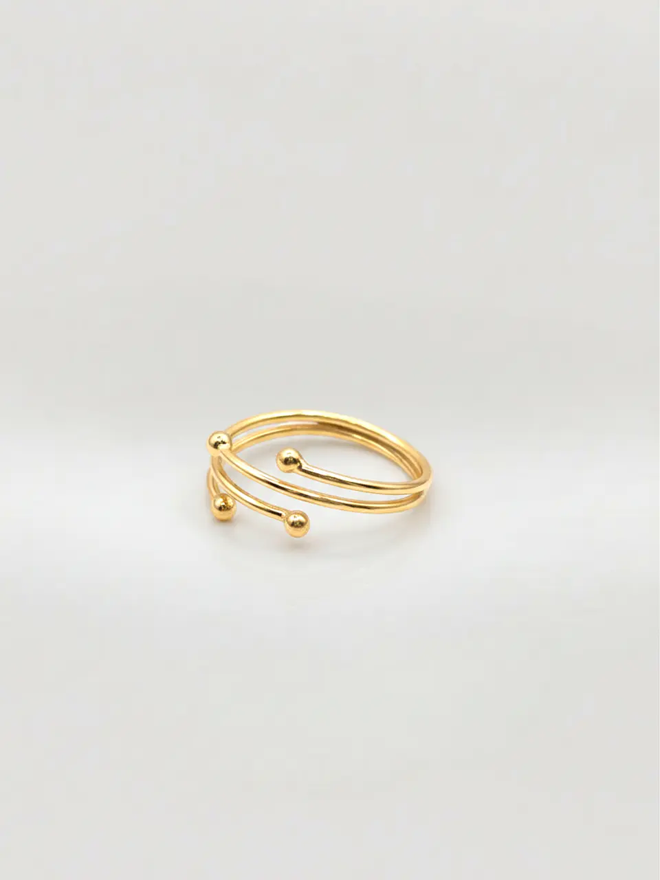 Anillo Enso Armonía Circular Oro 18k 3