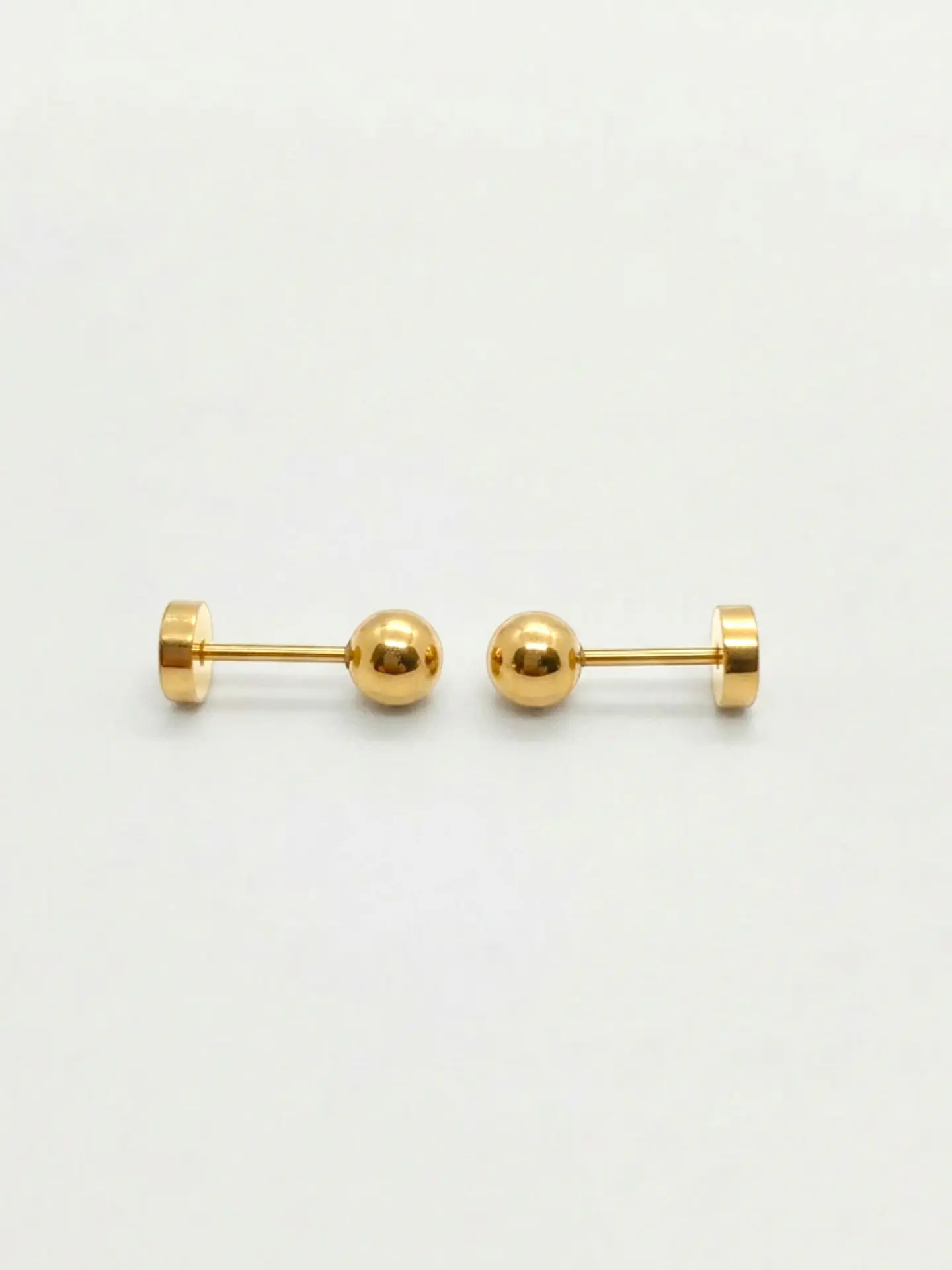 Aros Abridores Esfera Esencial Chico Oro 14k 1