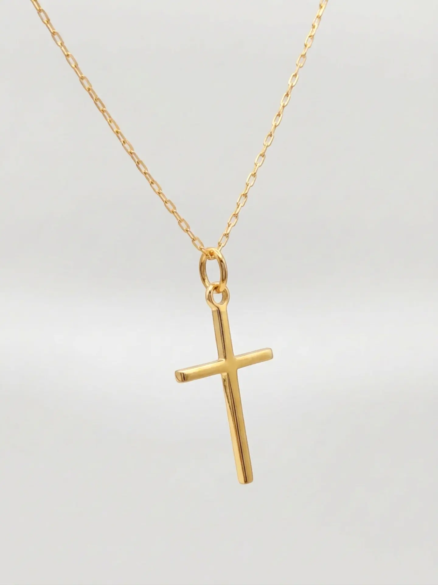 Cadena Devoción Oro con Cruz Oro 18k 2