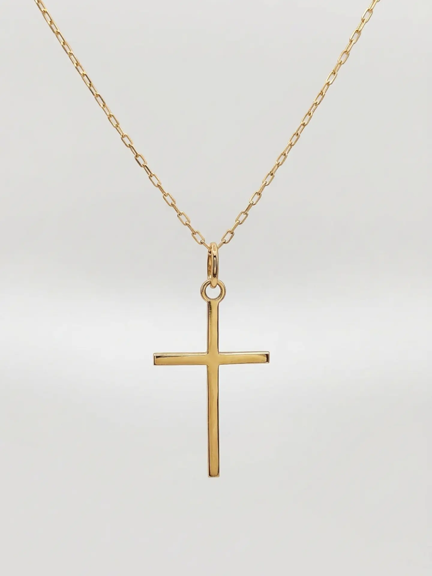 Cadena Devoción Oro con Cruz Oro 18k 1