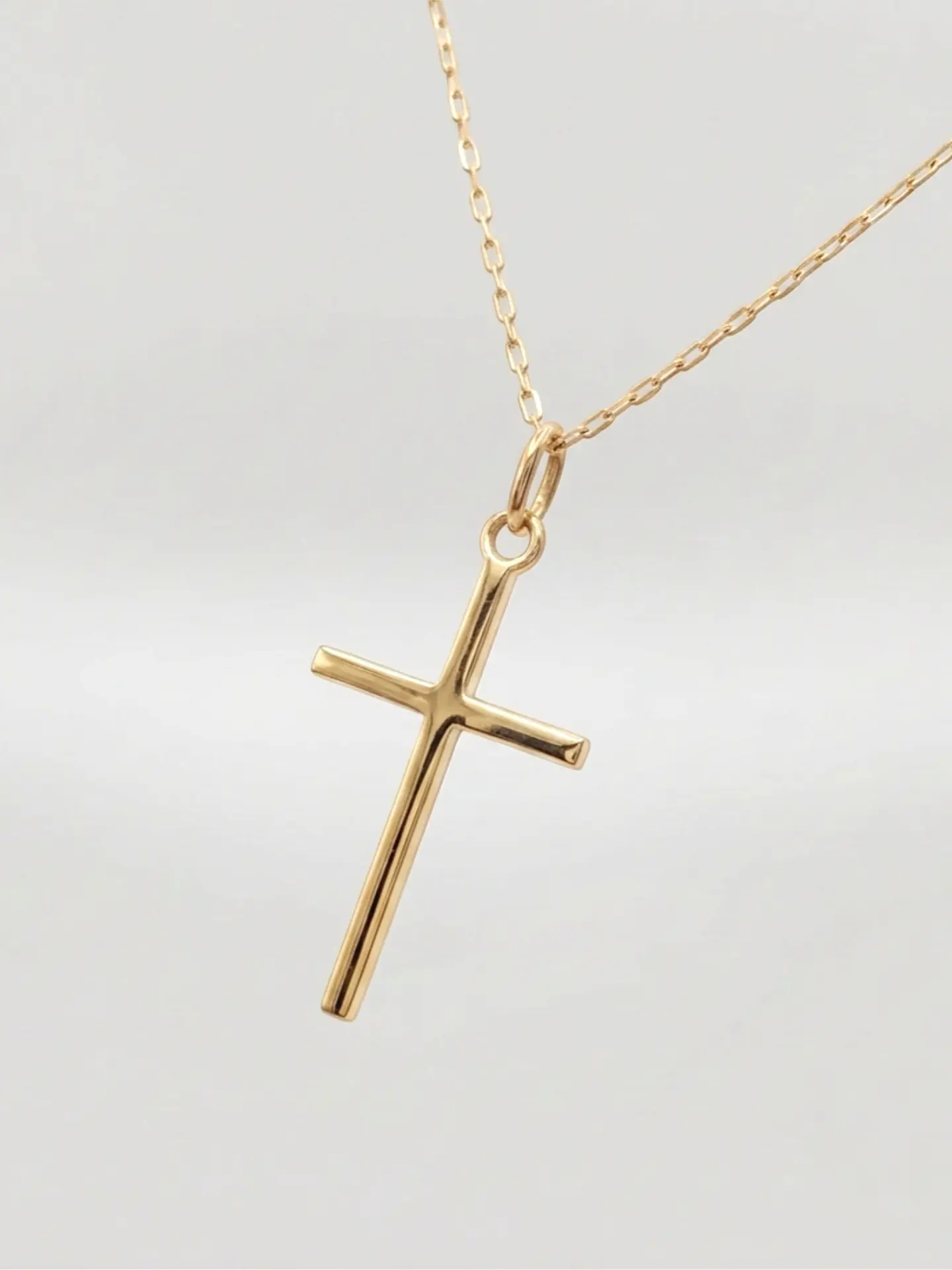 Cadena Devoción Oro con Cruz Oro 18k 3