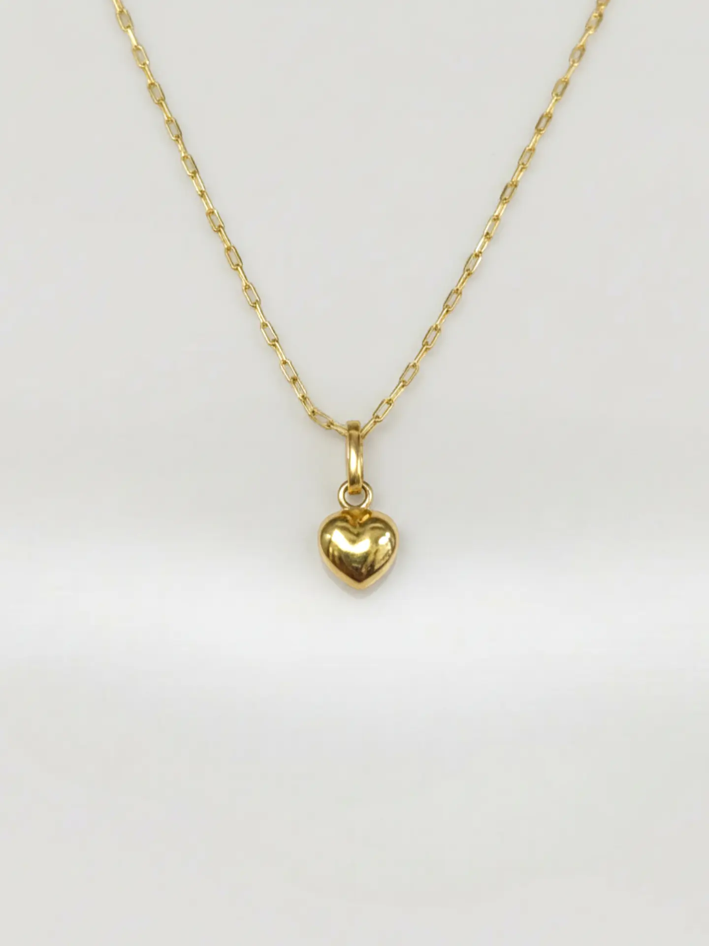 Conjunto Corazón de Amor Eterno Oro 18k 1