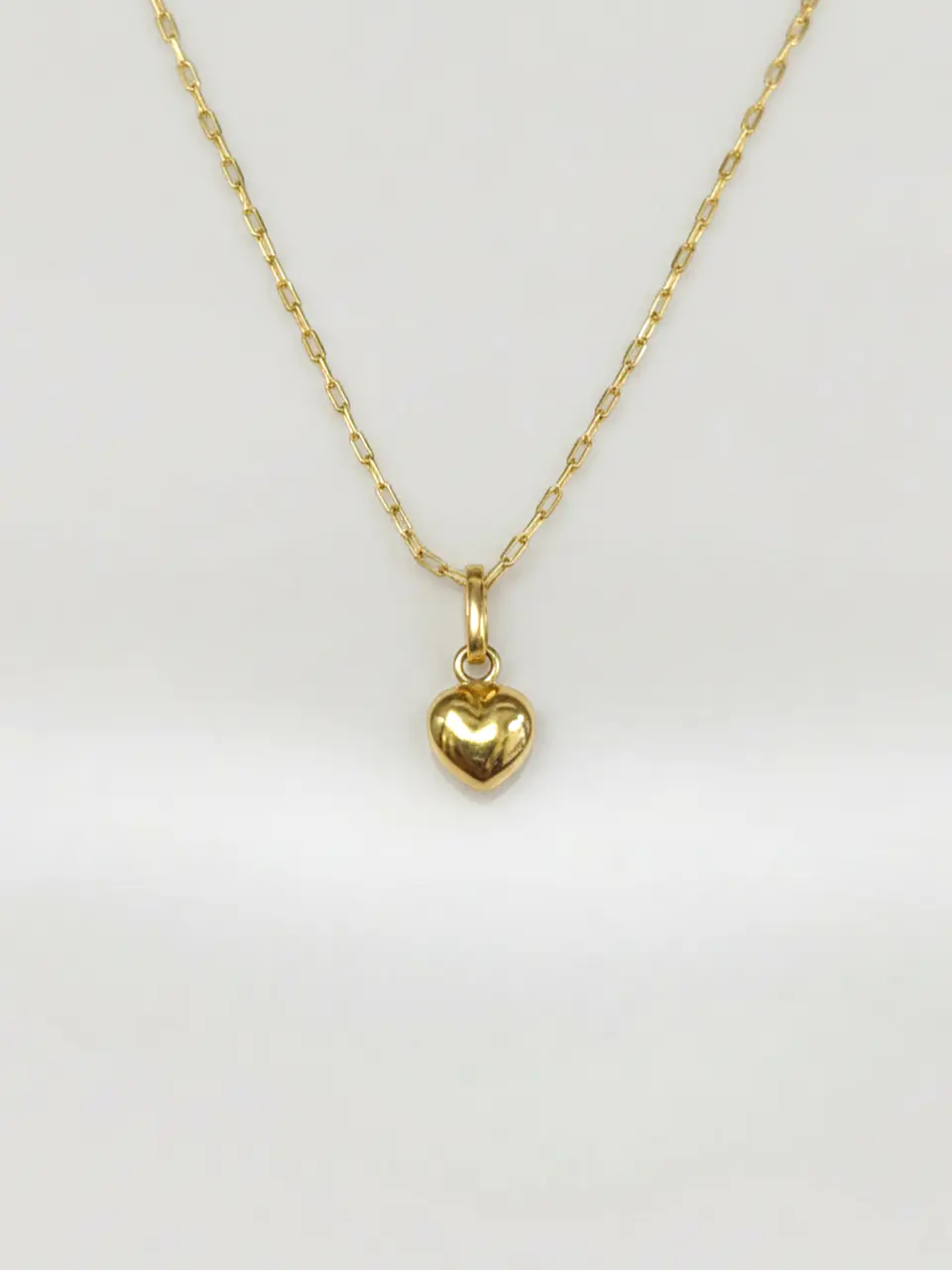 Conjunto Corazón de Amor Eterno Oro 18k 1