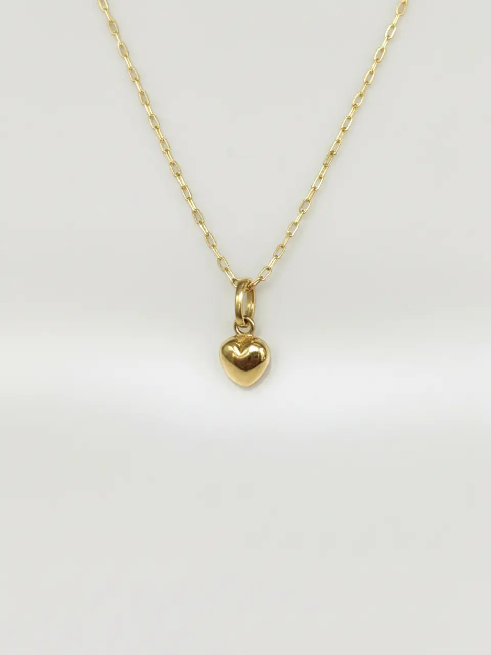 Conjunto Corazón de Amor Eterno Oro 18k 2