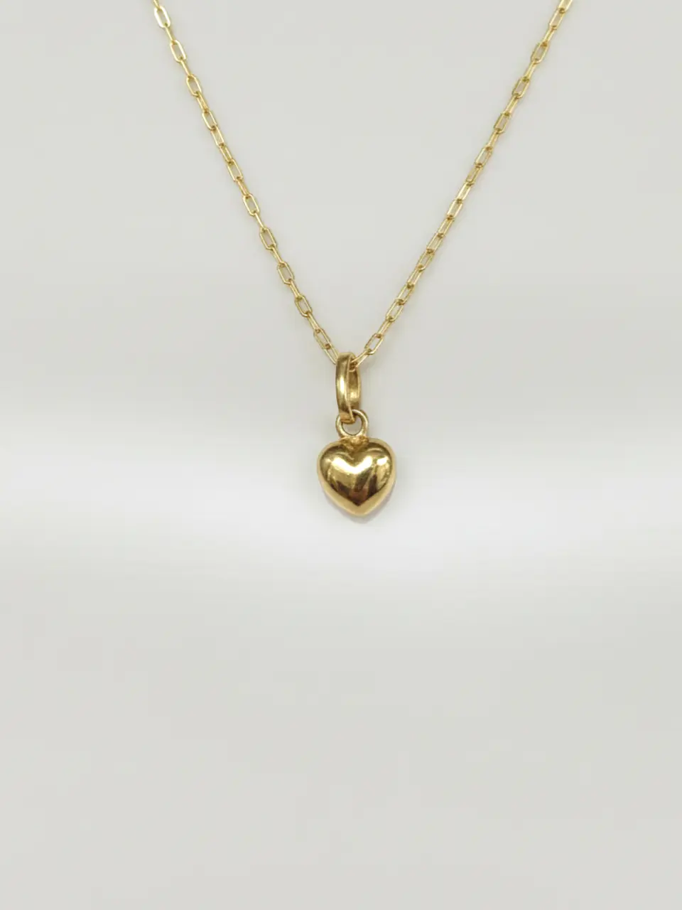 Conjunto Corazón de Amor Eterno Oro 18k 3
