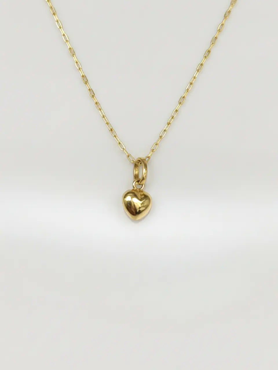 Conjunto Corazón de Amor Eterno Oro 18k 4
