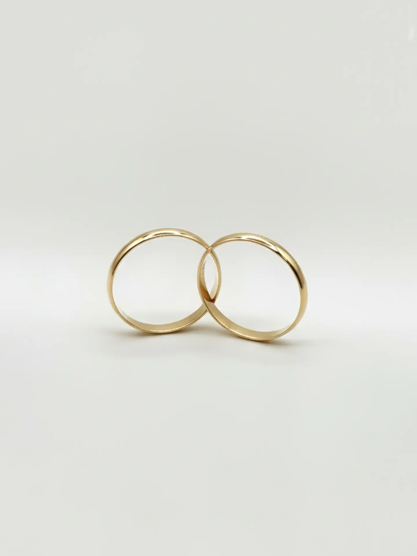 Argollas Tradición Espejo 3 mm Oro 18k 1