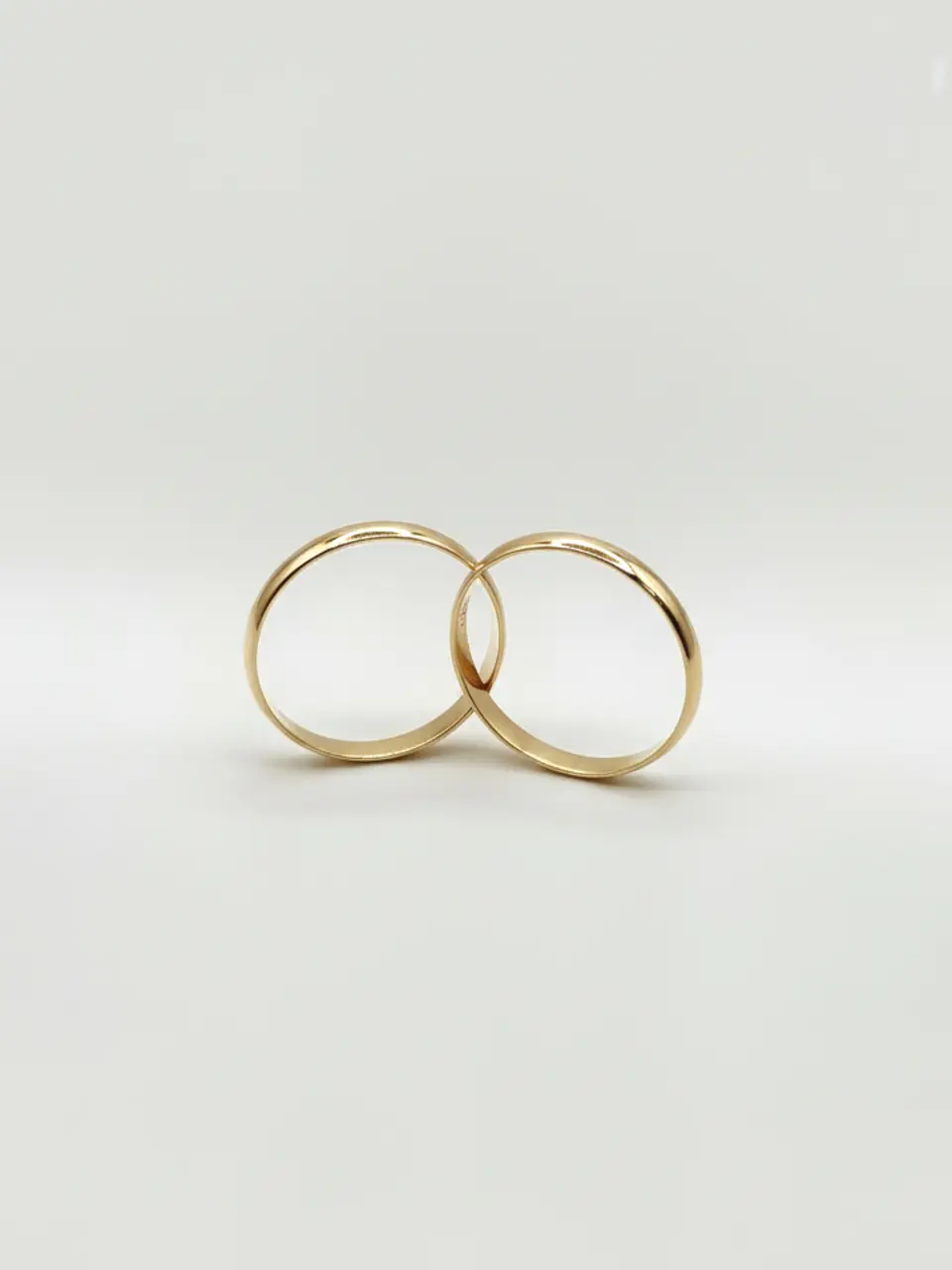 Argollas Tradición Espejo 3 mm Oro 18k 1