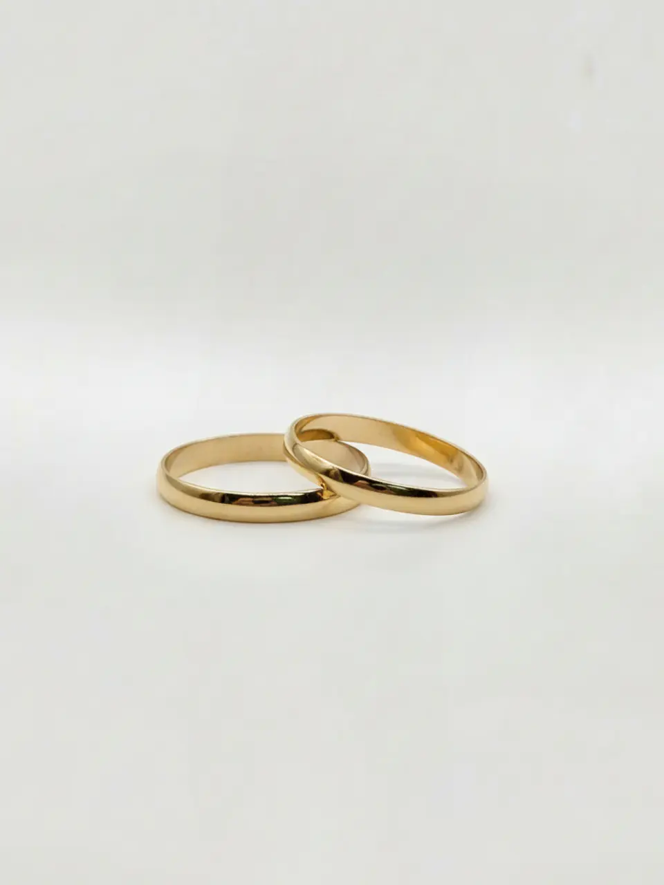 Argollas Tradición Espejo 3 mm Oro 18k 3