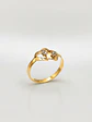 Anillo Almas Gemelas con Circones Oro 18k - Miniatura 3