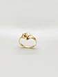 Anillo Almas Gemelas con Circones Oro 18k - Miniatura 4
