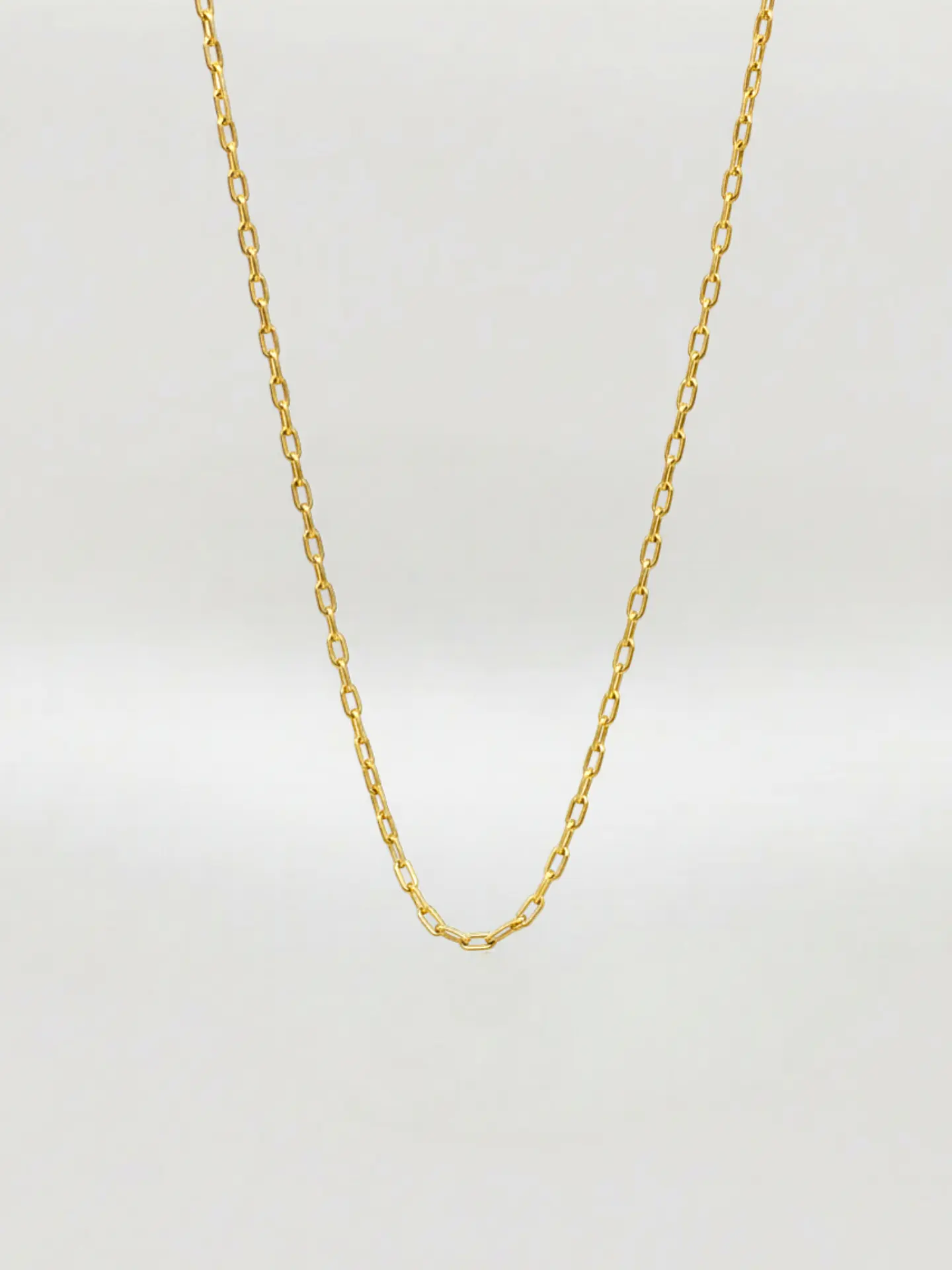 Cadena Minimalista Oro 18k 1
