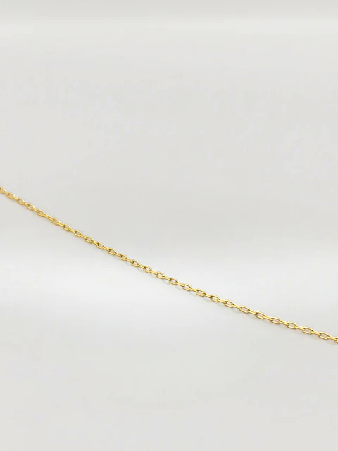 Cadena Minimalista Oro 18k