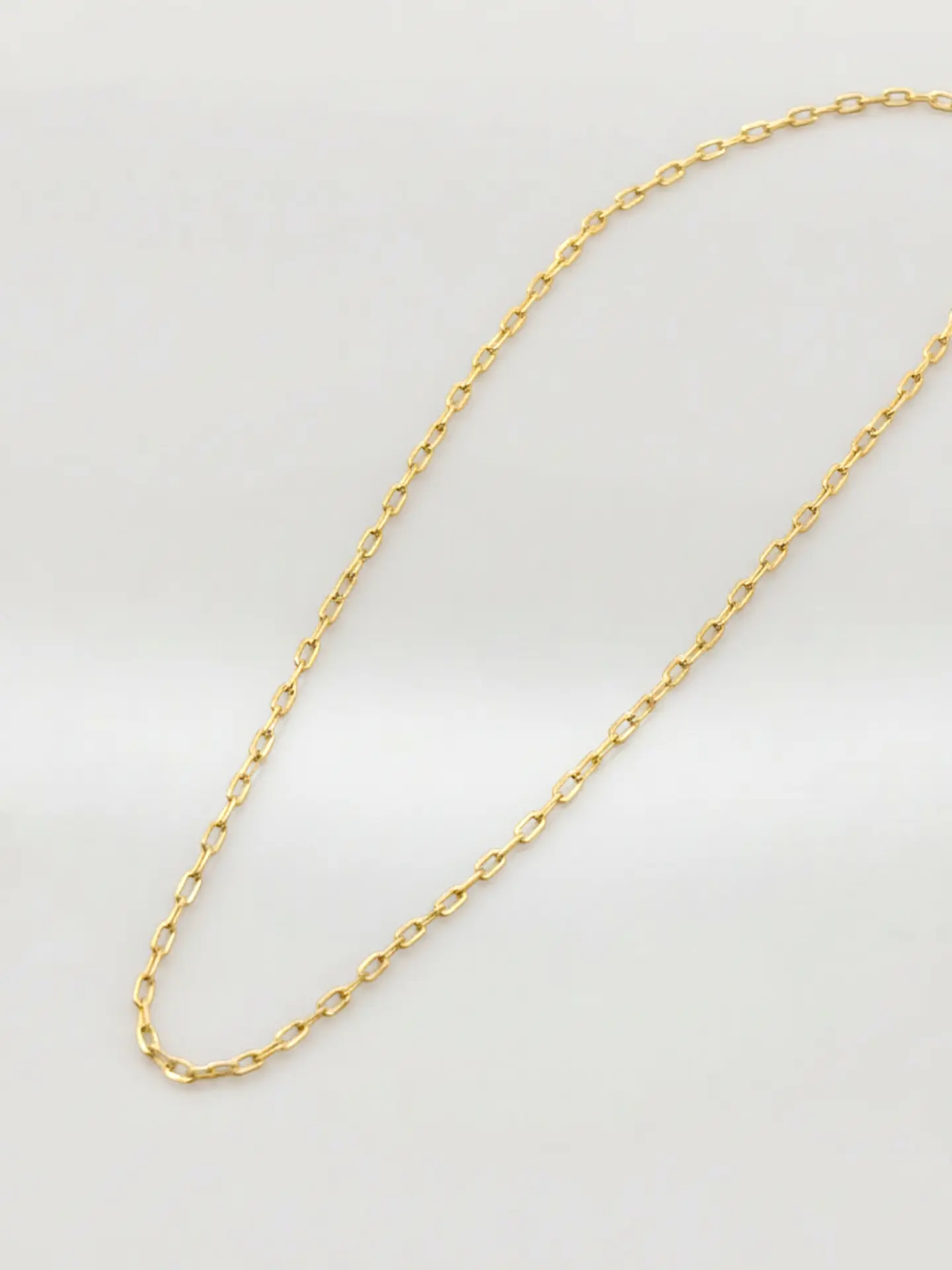 Cadena Minimalista Oro 18k 3