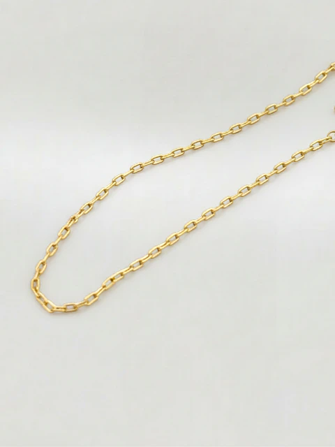 Cadena Limada Distinción Oro 18k