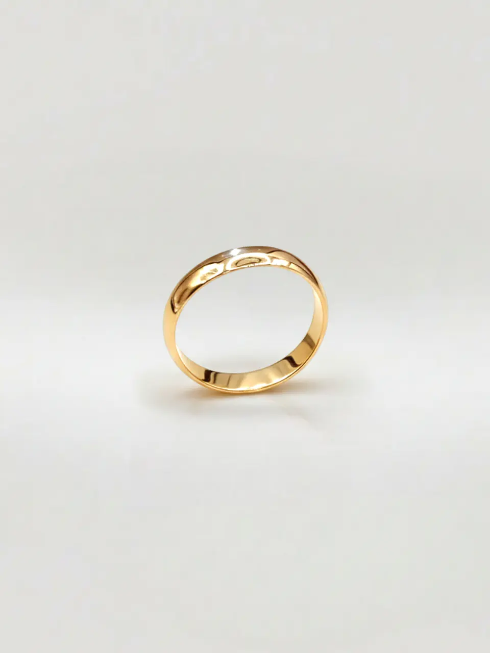 Argolla Individual Tradición Media Caña Oro 18k 1