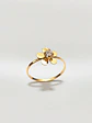 Anillo Flor de Mayo con Circón Oro 18k - Miniatura 2