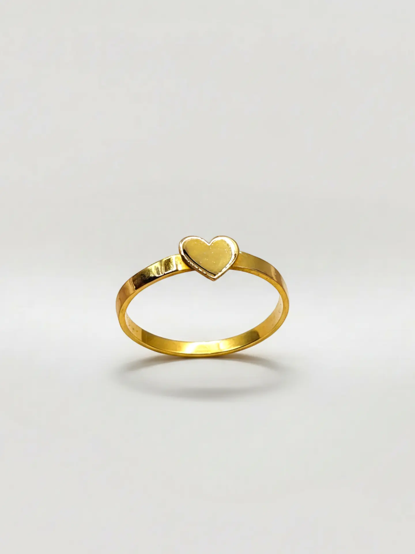 Anillo Corazón de Amor Delicado Oro 18k 1