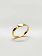 Anillo Corazón de Amor Delicado Oro 18k - Miniatura 3