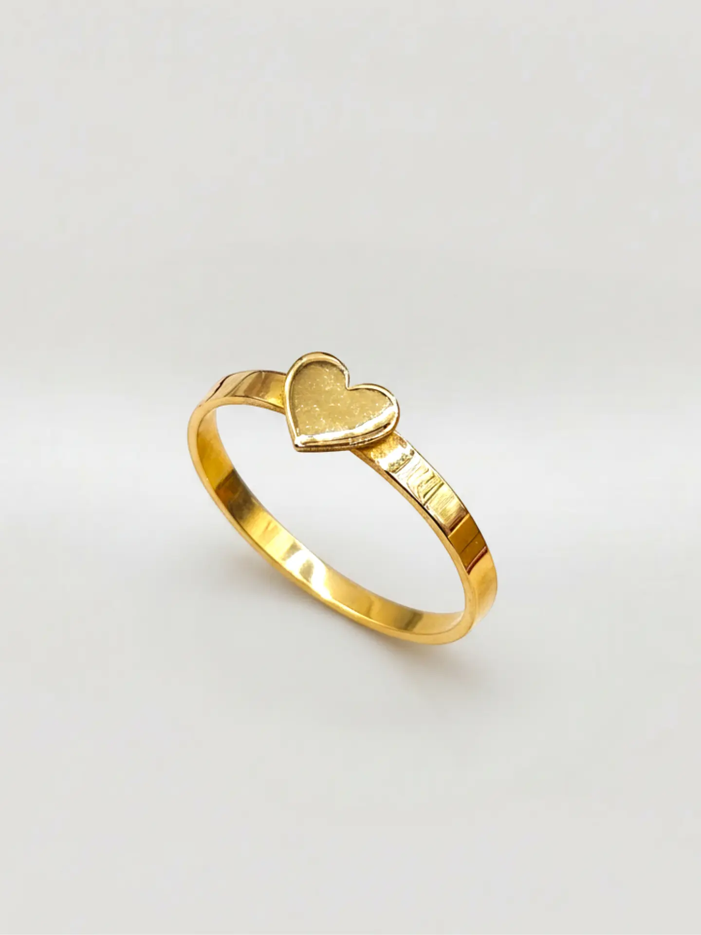 Anillo Corazón de Amor Delicado Oro 18k 5