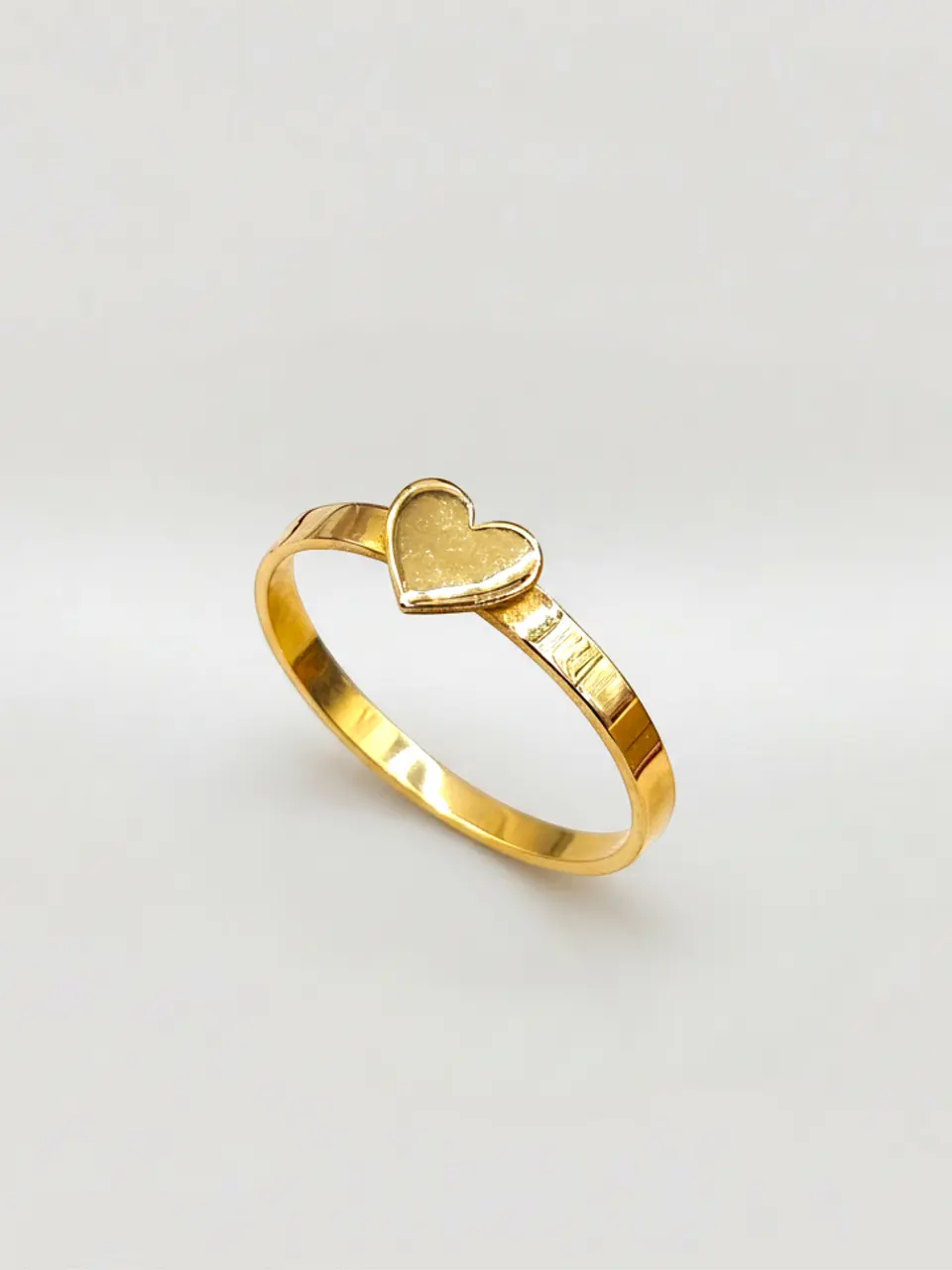 Anillo Corazón de Amor Delicado Oro 18k 5