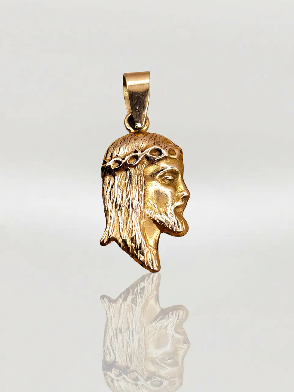 Colgante Cristo Fe Oro 18k 1