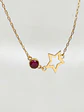 Pulsera Estrella Rubí Fulgor Oro 18k - Miniatura 5