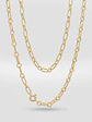 Cadena Eslabones de Diseño Oro 18k - Miniatura 1