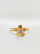 Anillo Flor de Mayo Rosa de Francia Oro 18k - Miniatura 1