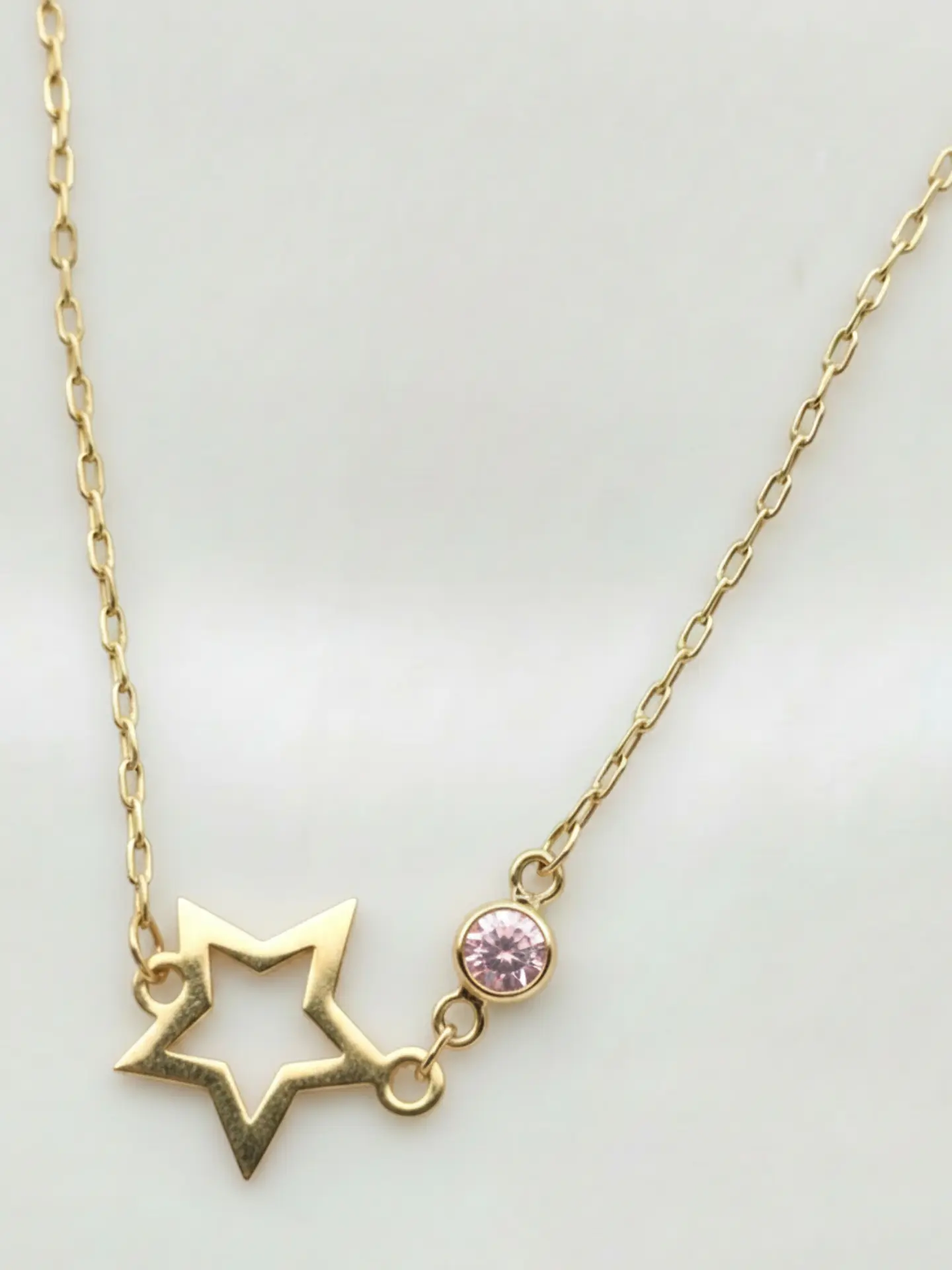 Pulsera Estrella Rosa de Francia Fulgor Oro 18k 3