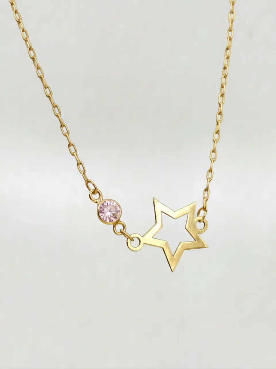 Pulsera Estrella Rosa de Francia Fulgor Oro 18k 4