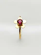 Anillo Flor de Mayo de Rubí Oro 18k - Miniatura 2