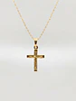 Cadena Fe Sagrada con Cristo Oro 18k - Miniatura 5