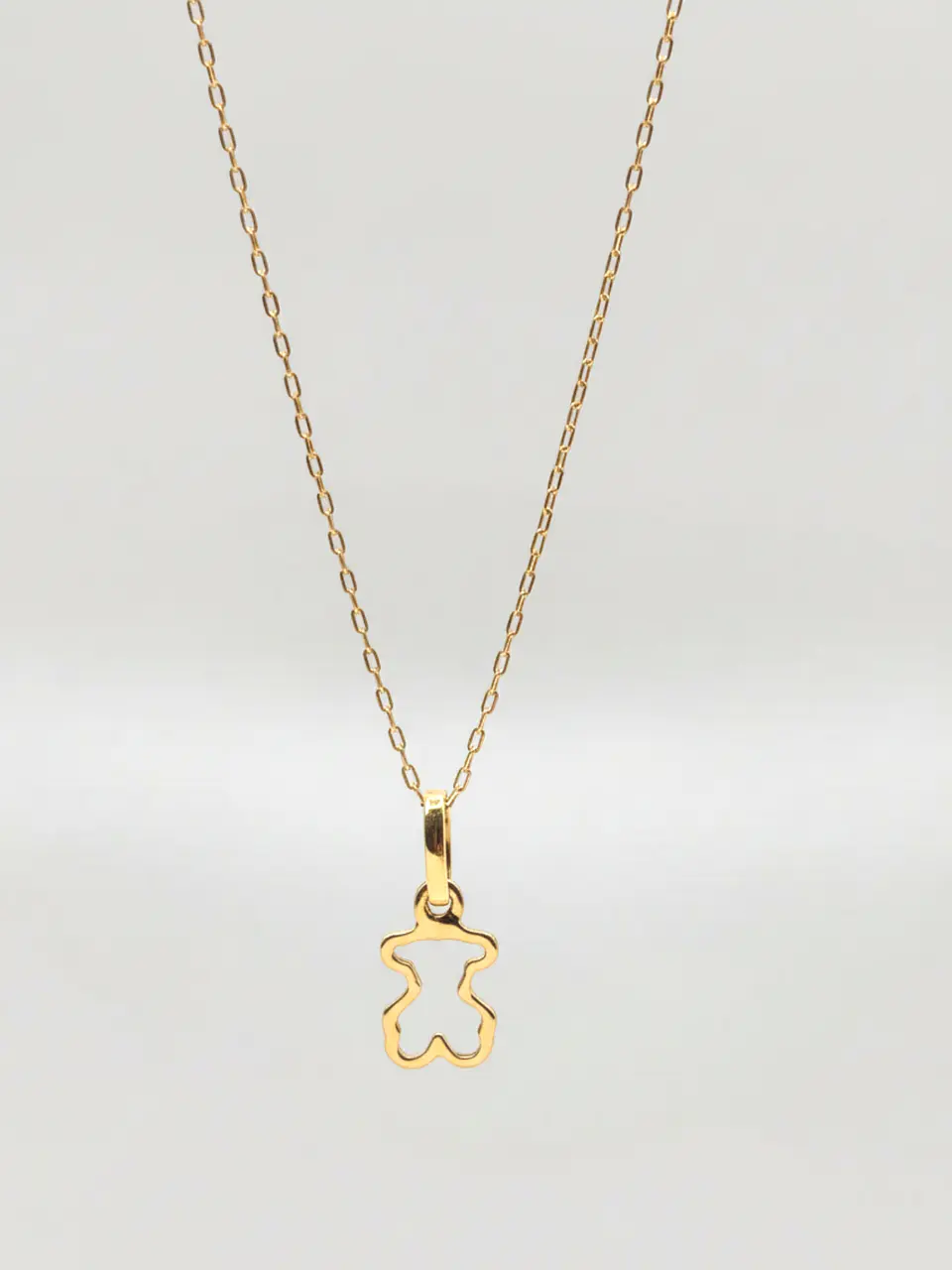 Cadena Ternura con Osito Oro 18k 1