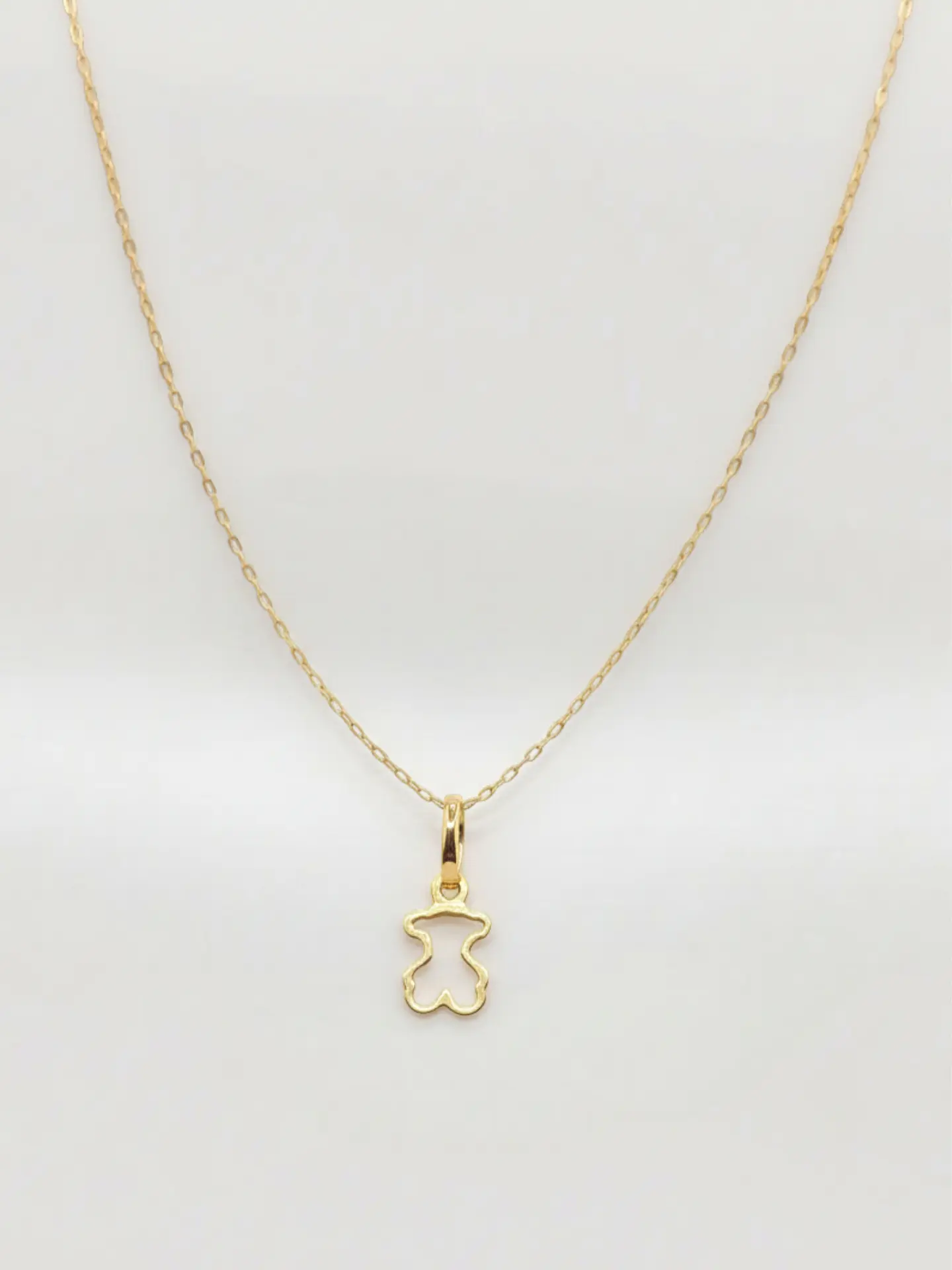 Cadena Ternura con Osito Oro 18k 3