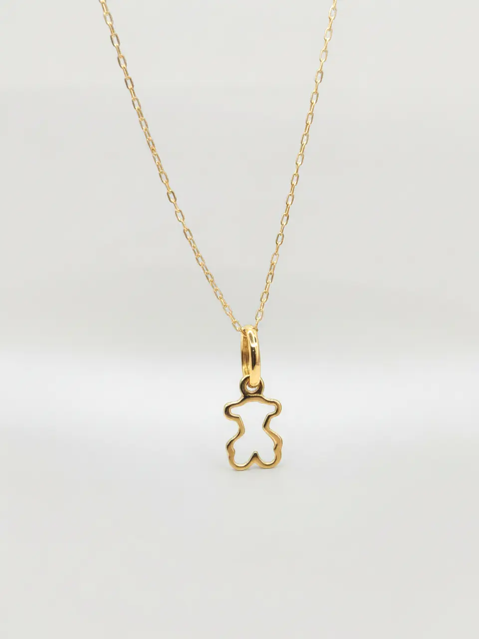 Cadena Ternura con Osito Oro 18k 4